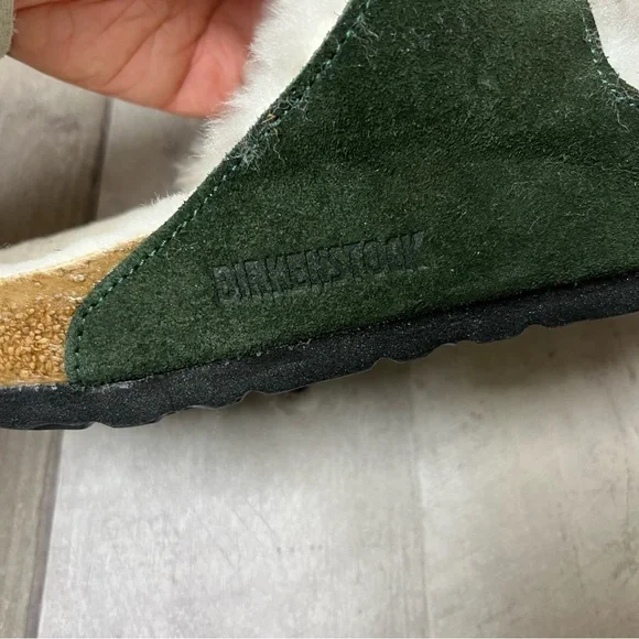 NWOT Birkenstock Arizona Shearling-Lined Sandals Size 39 - Picture 4 of 8